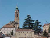 veduta del centro del paese