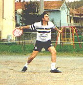 giocatore di tamburello