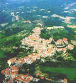 veduta aerea del concentrico